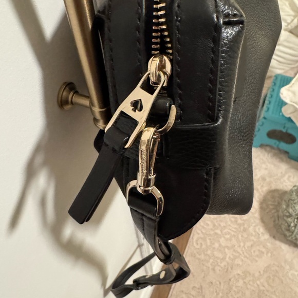 Kate Spade Black Crossbody Bag with Heart Charm - Picture 4 of 4